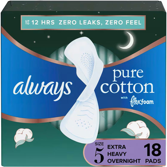 Pure Cotton Feminine Pads