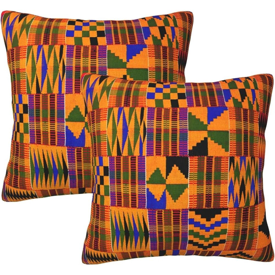 Kente Throw Cushion Pillow